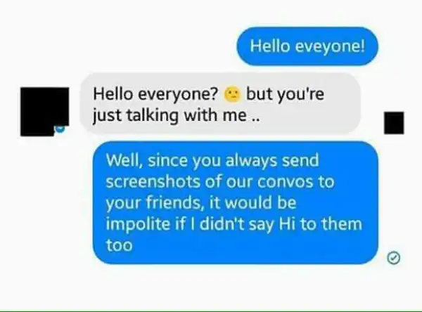 Check out this hilarious conversation...